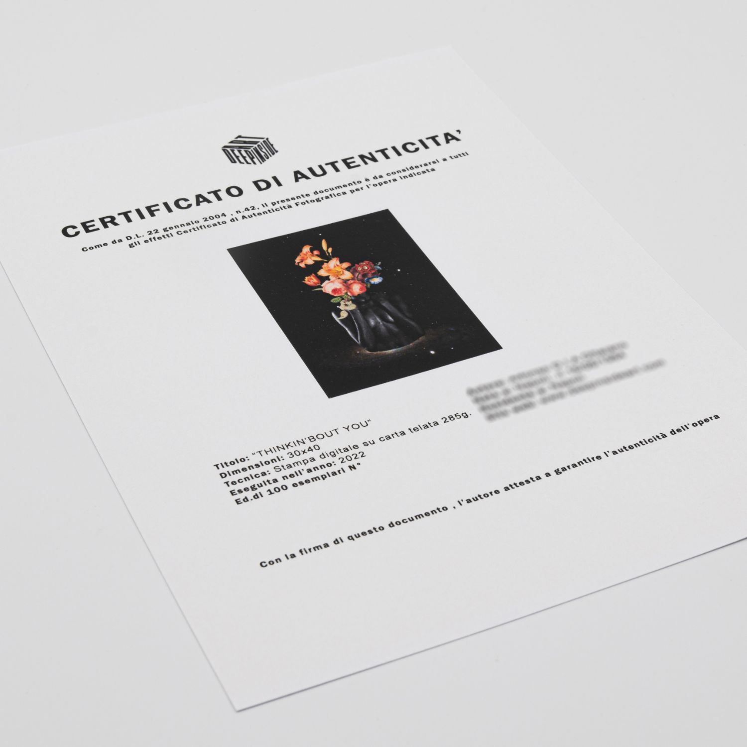 thinkinboutyou_certificato